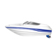 Bateau de plaisance semi hors-bord