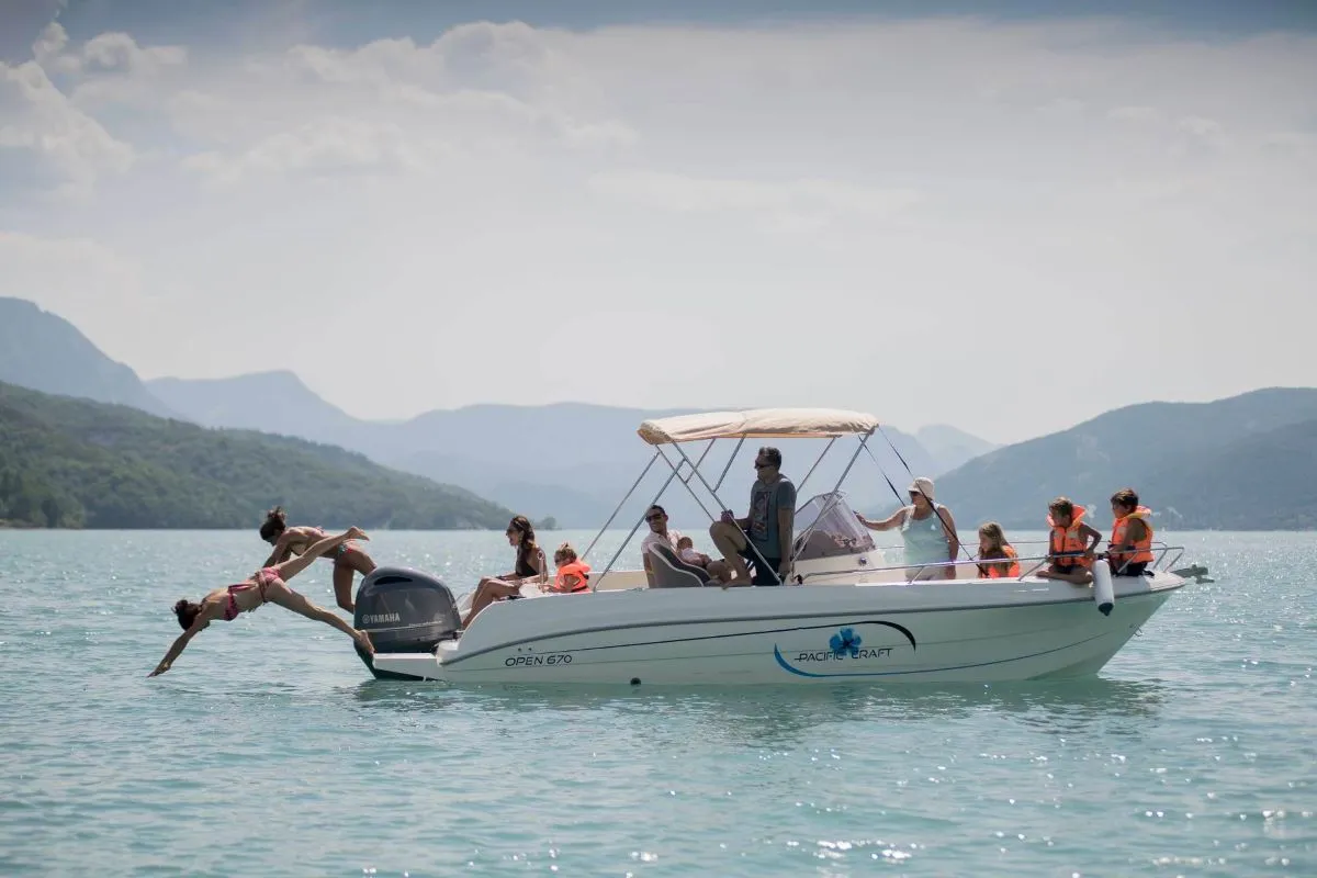 Bateau en famille