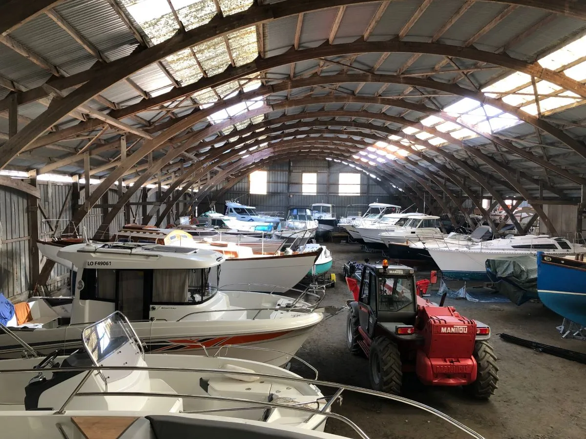 Hivernage bateaux en intérieur