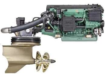 Moteur de bateau in-bord diesel 400-450 cv