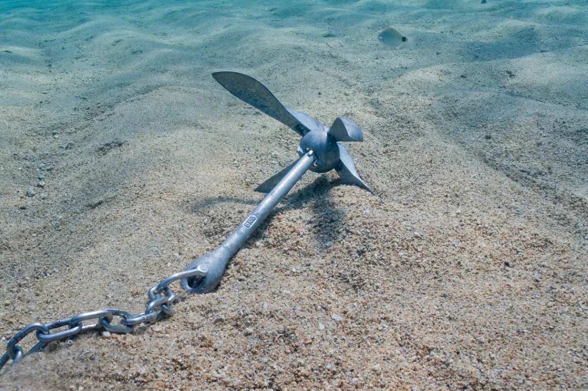 Ancre de bateau