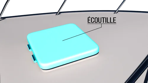 Ecoutille d'un bateau Ecoutille d'un bateau