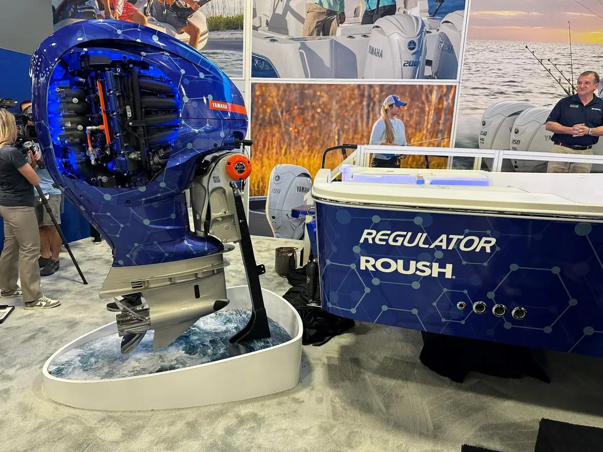 Moteur hors-bord à hydrogène Yamaha