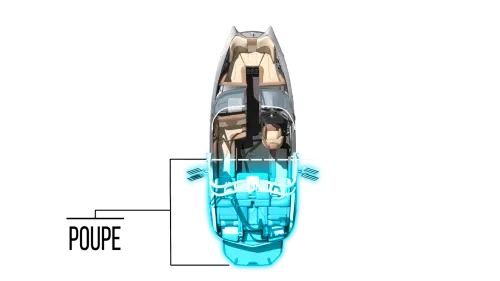 Poupe d'un bateau Poupe d'un bateau