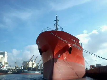 Proue d'un bateau